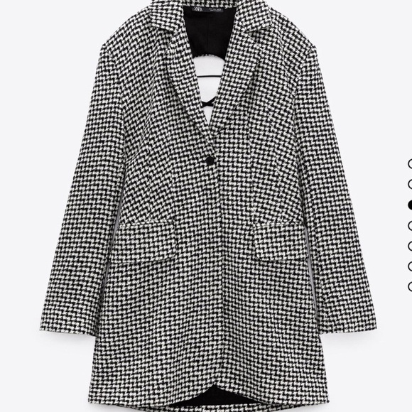 Zara open back tweed blazer dress - Picture 4 of 6